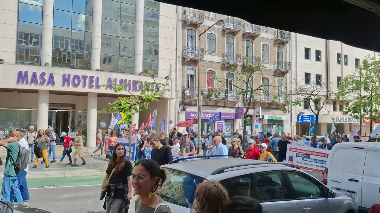 Labour day  rally  2025 lisbon portugal