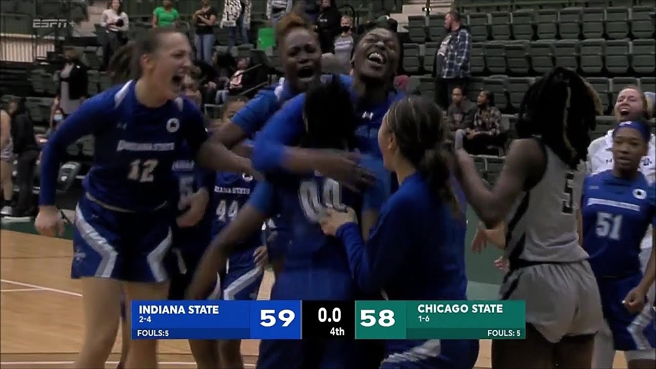 BUZZER BEATER Chicago State & Indiana State Trade Clutch Buckets