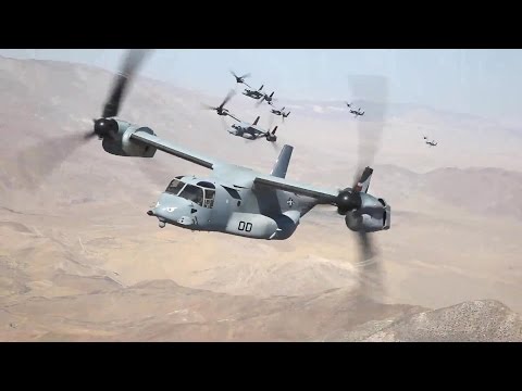 Bell Boeing - V-22 Osprey TiltRotor VTOL Multi-Role Aircraft [1080p]