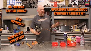 2006 Honda Big Ruckus Carb Upgrade! Rebuild and Bigger Jets for more SPEED! by Reddirtrodz 734 views 7 months ago 25 minutes