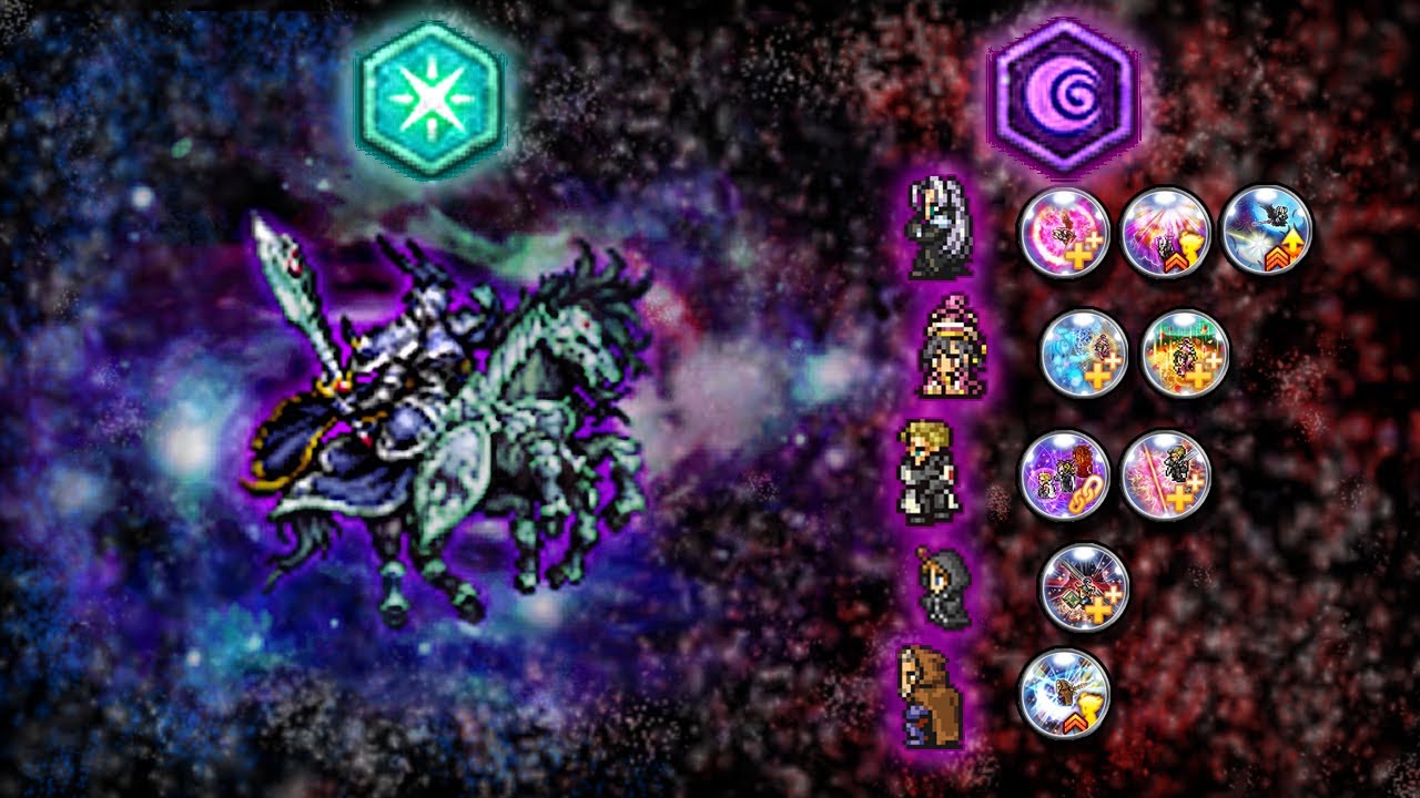 [FFRK] Dark Odin -Holy- (dark weak) sub30 (28.80s)