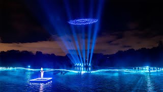 Crystal Drones - Candidature Riyad exposition universelle 2030, 400 drones. Version Longue.