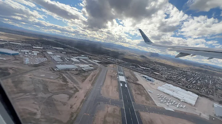 Tucson, Arizona - Takeoff from Tucson International Airport