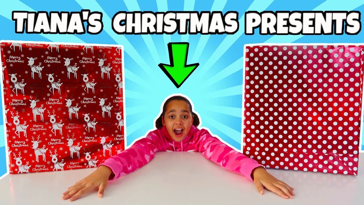 TIANA GIVES CHRISTMAS PRESENTS TO CHILDREN'S HOSPICE!! YouTube