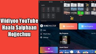 Application Video Edit gochuuf salphaa tahe fi Akkaataa itti Edit goonu/How to edit Video.... screenshot 3