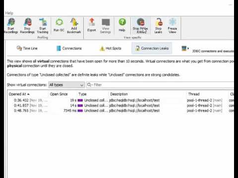 Finding JDBC connection leaks (LowRes)