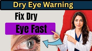 Dry Eye Symptoms You Should Never Ignore Dry Eyes Are Blurring Your Vision?|Senior's Health 