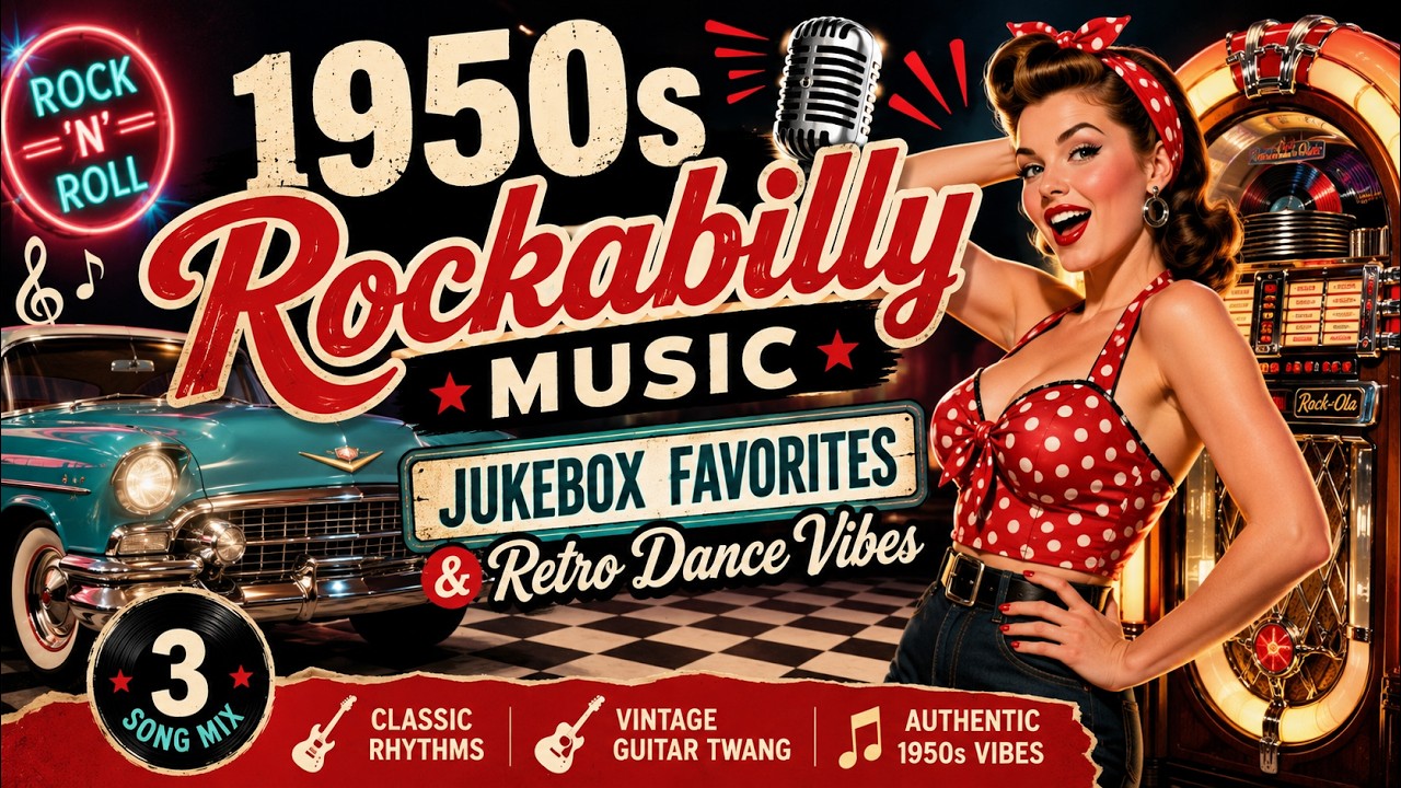 Rockabilly Music 🎙️ Jukebox Favorites & Retro Dance Vibes - YouTube