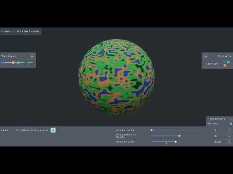 Idleverse procedural planet generation
