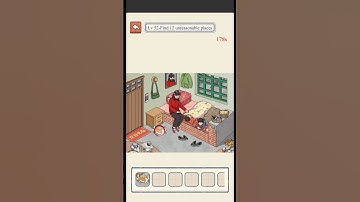 Brainy Prank: Twisted Quest - Level 52 - Lulling to sleep - Find 12 unreasonable places.