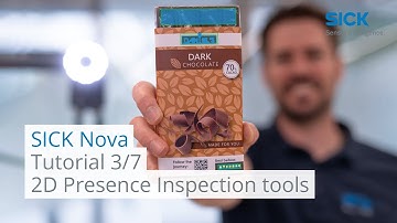 Tutorial SICK Nova (3/7):  2D Presence Inspection tools