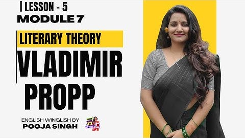 Vladimir Propp — Morphology of the Folktale | Structuralism Simplified for UGC NET English