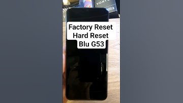 Factory Reset Hard Reset BLU G53 - The Only Correct Way #shorts #factoryreset #tutorial