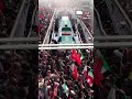 Coffin of Iran's Supreme Leader Ayatollah Khamenei paraded through Tehran