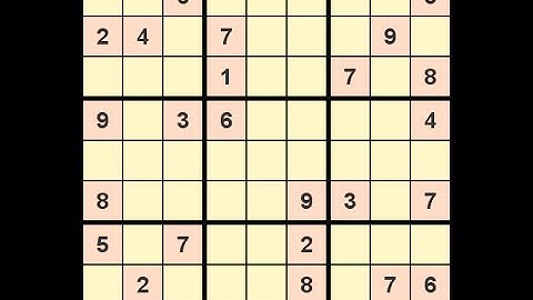How to solve Guardian Hard 3770 self solving sudoku