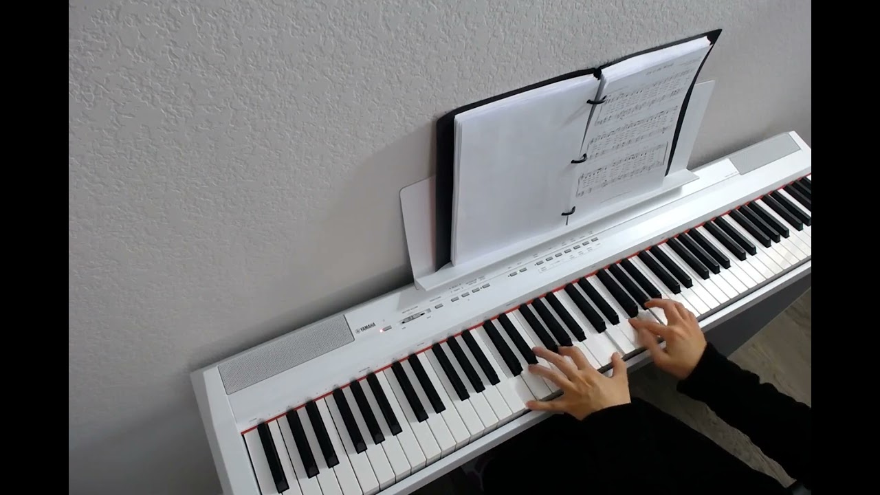 普世欢腾 钢琴 伴奏 诗歌敬拜 中英文歌词 钢琴谱 Joy to the World. Piano with Lyrics. Sheet Music.