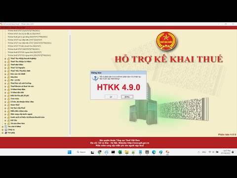 Video Nâng cấp và cài đặt HTKK 4.9.0 ngày 14/7/2022 không bị... - youtube