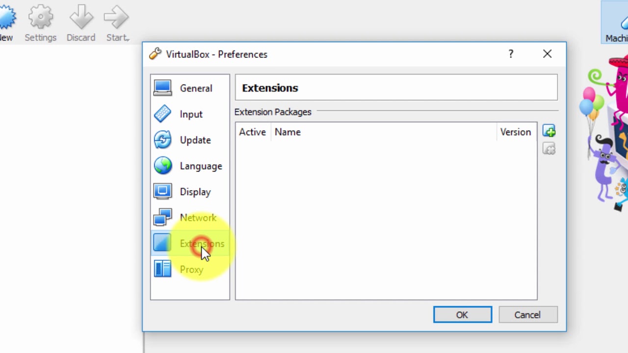 vm virtualbox extension pack download