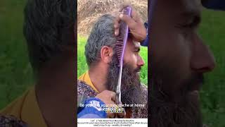 Moustache Trimming – A Barber’s Precision for a Polished Look ✂️🧔