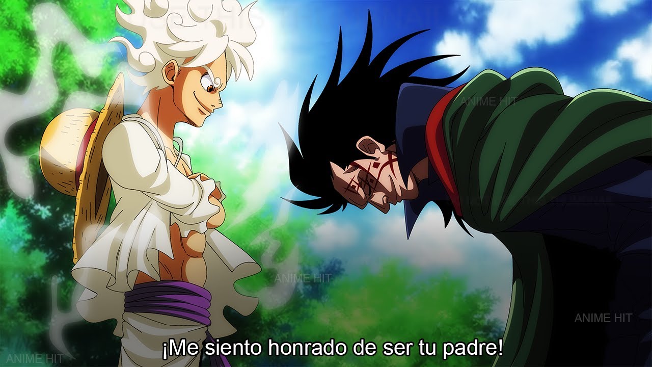 ¡La Reacción de Dragon al Conocer a Luffy Dios Sol One Piece YouTube