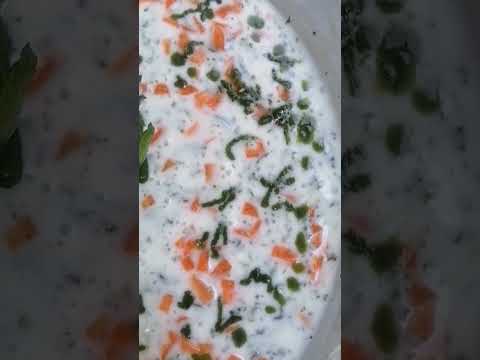 لبن بخيار لبن خيار نعنع ريتا منعشة سلطة