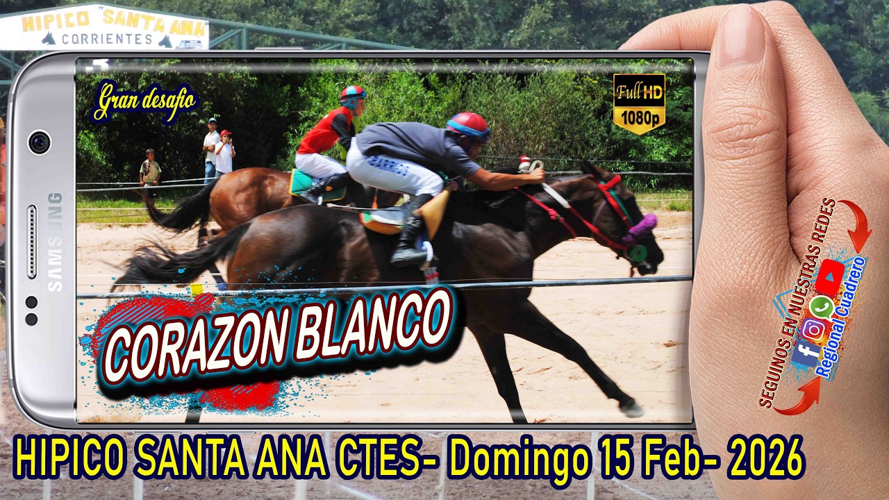 CORAZON BLANCO-Desafio Chaqueño- Hipico Santa Ana Ctes  15-02-26