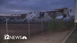 Search for missing worker to resume after warehouse collapse in Phoenix