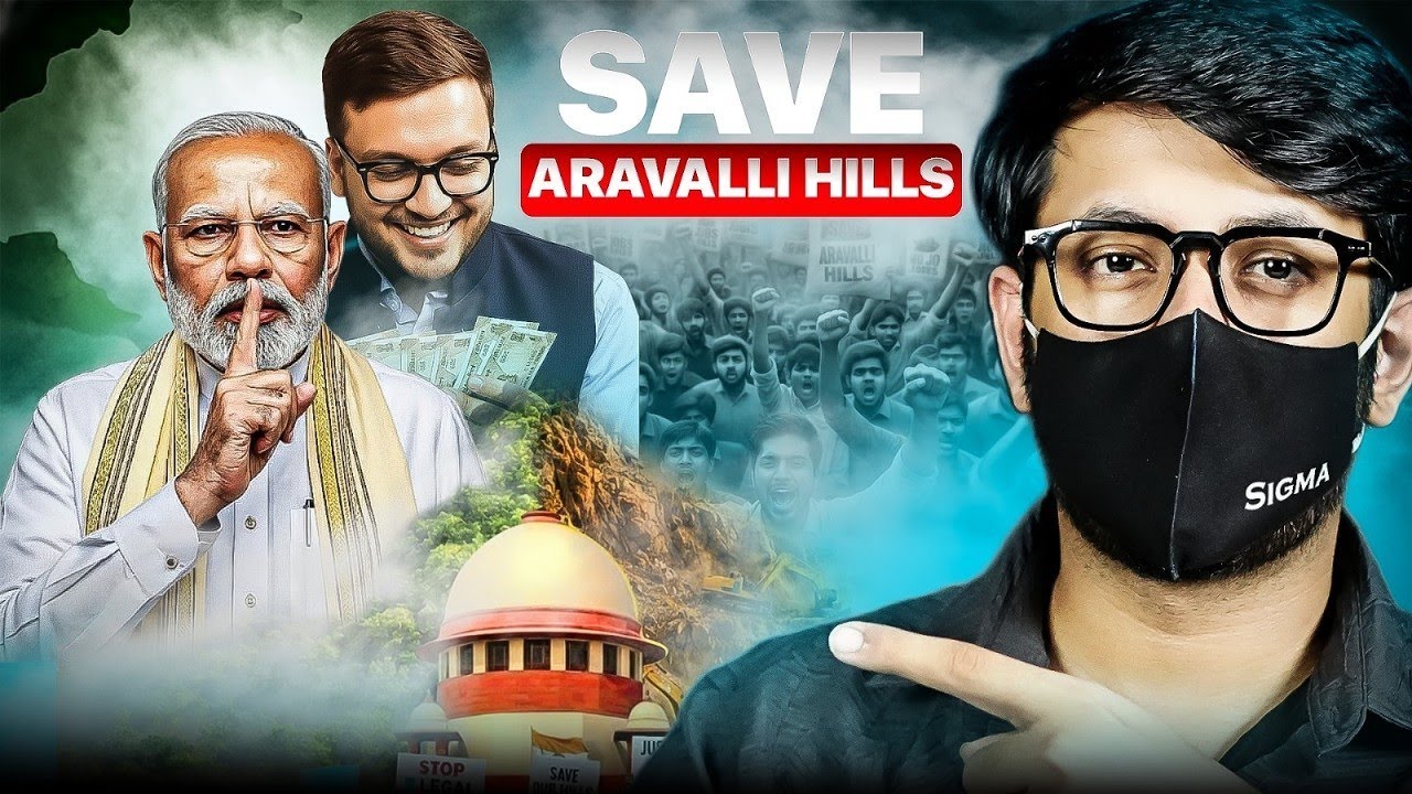 Aravali Hills: Fake PR Campaign Run by Modi Government and Prafful Garg(Repost) 