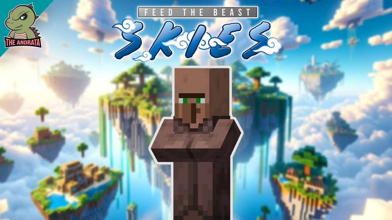 FTB Skies: EP08 | I Guess I'm the Pillager Now | Minecraft 1.19.2