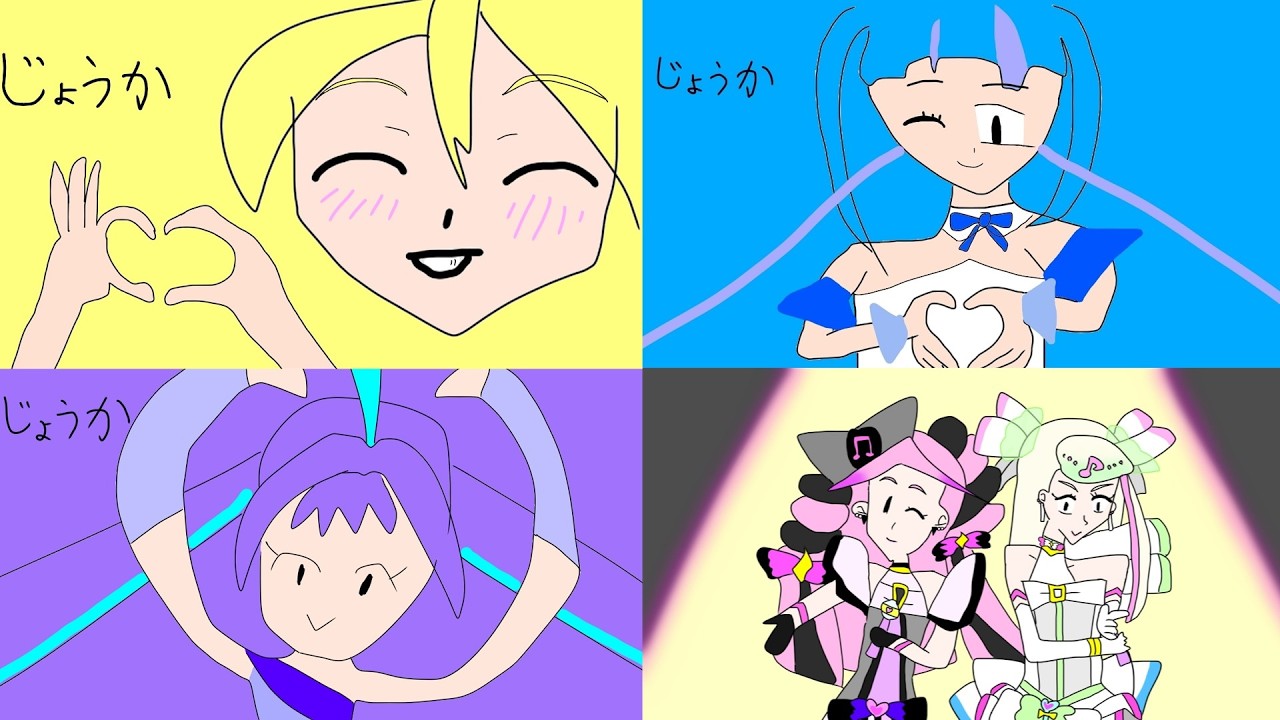 【キミプリ】48話。うろ覚えでキミとアイドルプリキュア♪