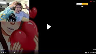 xQc ends the call with Adept after she started crying