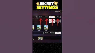 Secret Graphics Settings For No Lag 😱 #shorts
