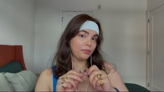 ASMR Your Rude Pick Me Classmate Does Your Makeup 💄✨ (Whispers, Gum Chewing, Tapping) screenshot 5