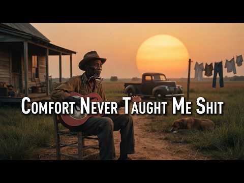 Comfort Never Taught Me Sh*t | Savage Old Man Wisdom Blues | Delta Blues Brother