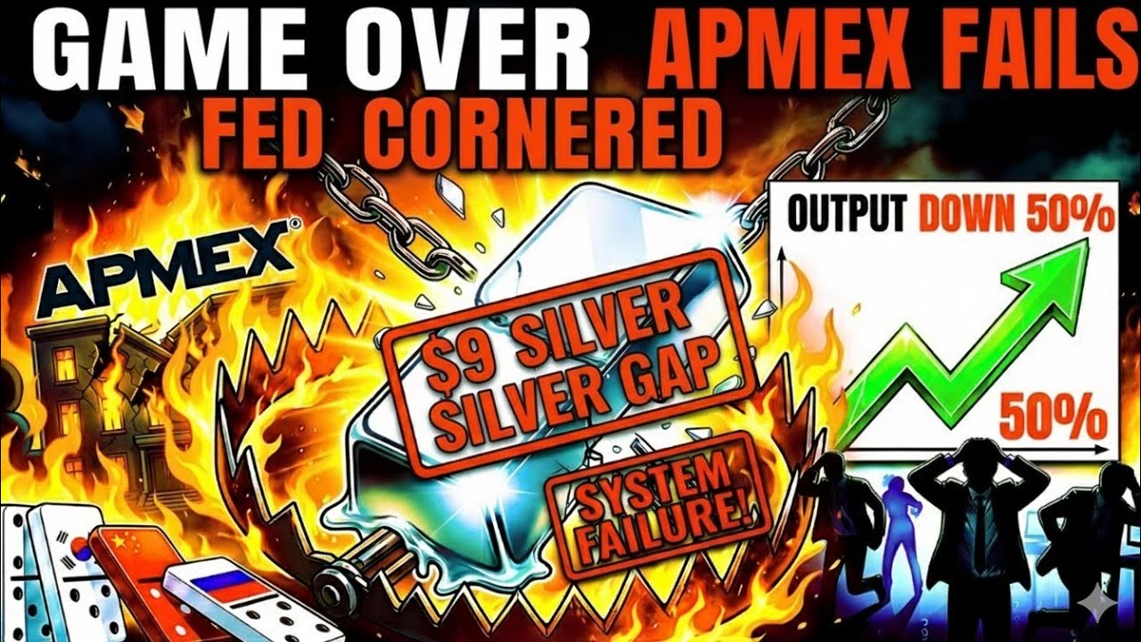 GAME OVER: Fed Cornered by $9 Silver Gap as Backwardation Signals Implosion