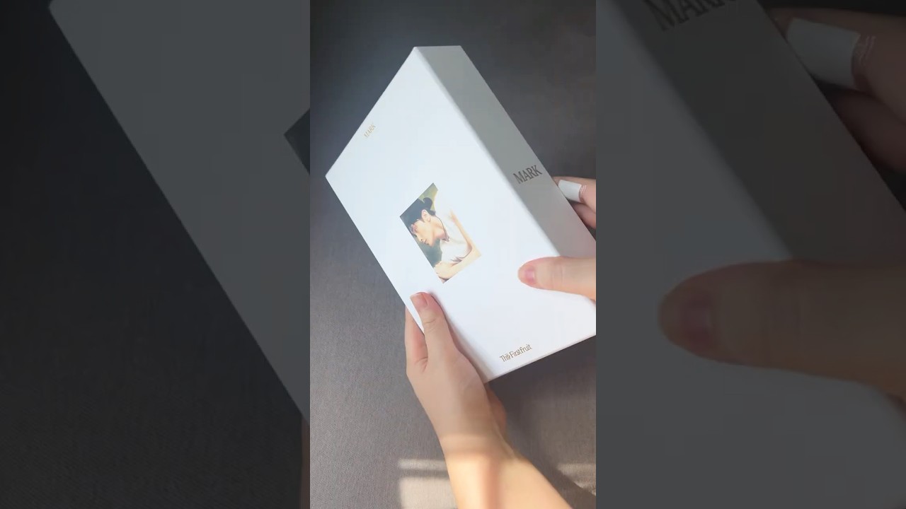 ✨Unboxing✨ The Firstfruit - MARK The 1st Album (Triogy Ver.) #Unboxing #Mark #nct #shorts