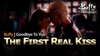 Buffy & Spike First REAL Kiss 🎵 Goodbye to You - Michelle Branch 🎵 | Buffy S06E08 (Tabula Rasa)