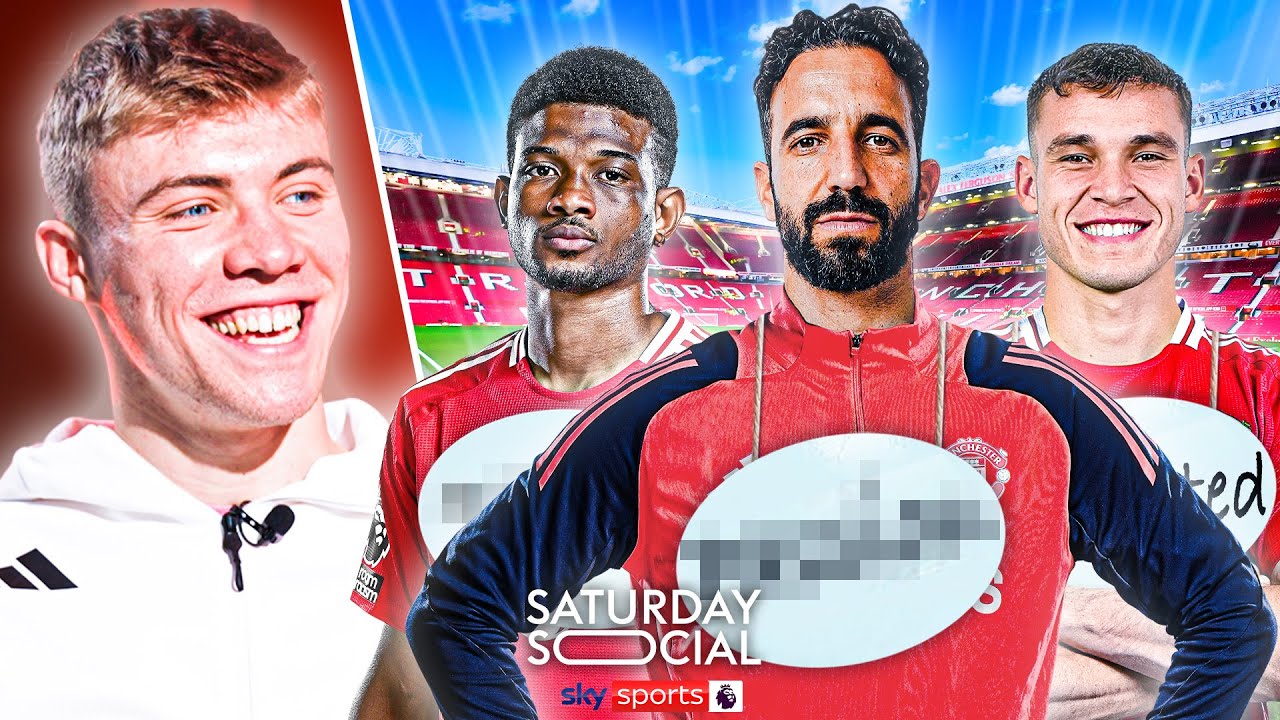 Rasmus Hojlund describes Ruben Amorim in ONE WORD! ✍️🔴 | Word Association