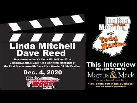 Indiana in the Morning Interview: Linda Mitchell, Dave Reed (12-4-20)