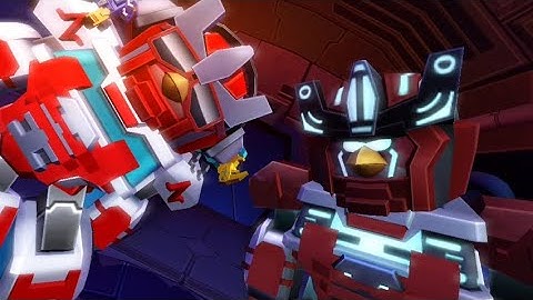 Neon Rachet and Neon Starscream | angry bird transformers #angrybirds  #transformers