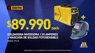 Construmart - Especialista a tu Medida / Pack Soldadora Krafter - YouTube