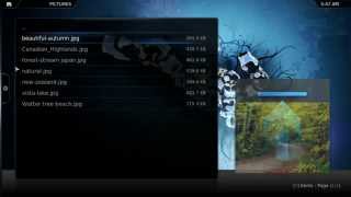XBMC Eden - How to setup Media