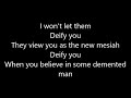 Deify - Disturbed Lyrics