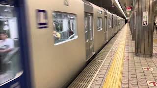 大阪メトロ中央線400系第六編成　谷町四丁目発車