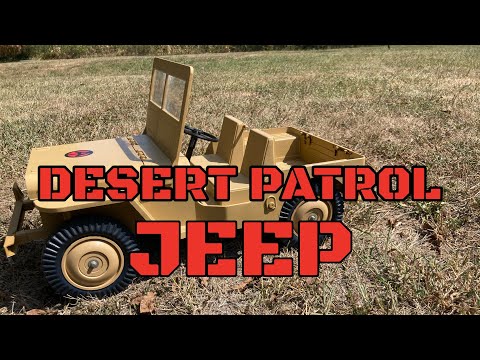 G.I. JOE DESERT PATROL JEEP RESTORATION #skunkworksstudios