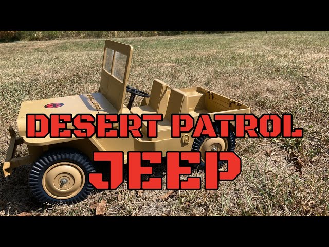 G.I. JOE DESERT PATROL JEEP RESTORATION #skunkworksstudios