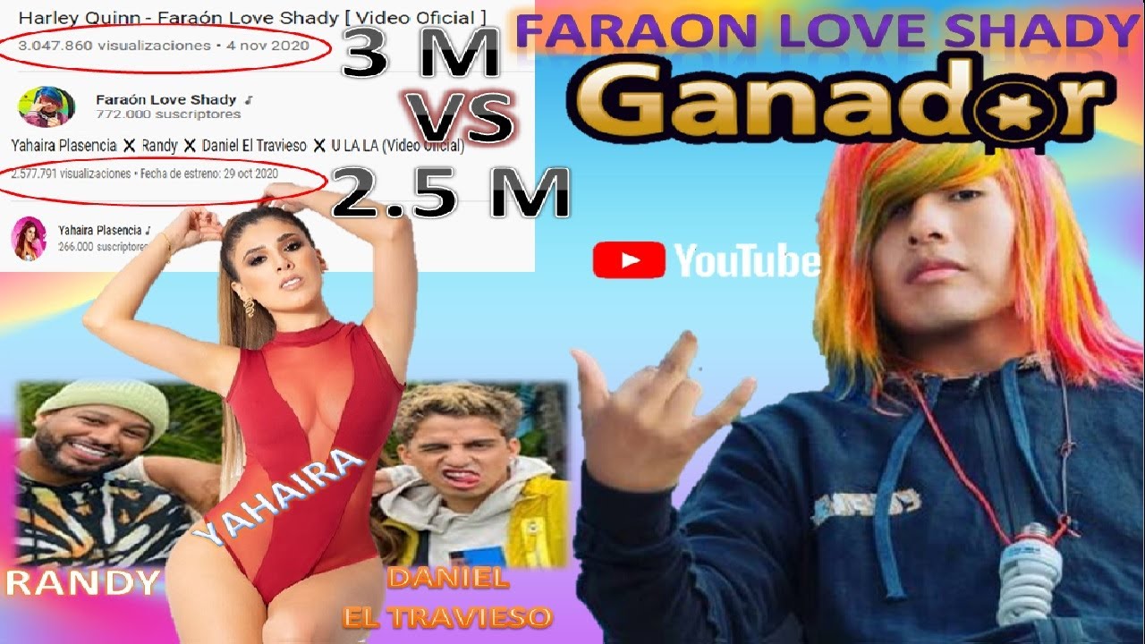 faraon love shady vs Yahaira Plasencia 😎 harley quinn gano a Ulala 😂🔥