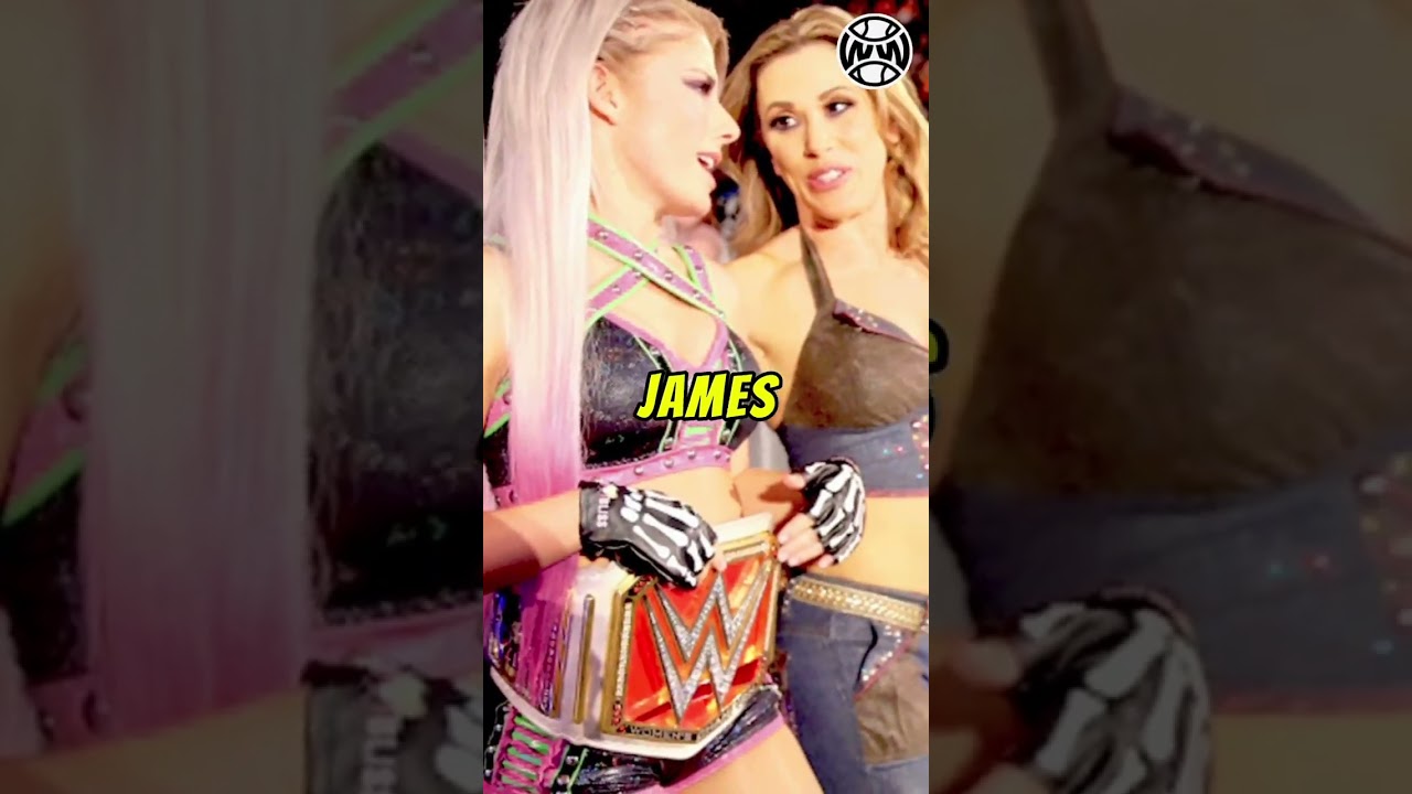 Mickie James SAVED Alexa Bliss from a wardrobe malfunction on Raw