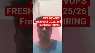 AWS DevOps Internship 2026 🔥 Remote Job | Freshers Hiring | SRE Intern | PPO Opportunity