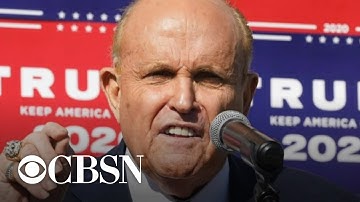 New York suspends Rudy Giuliani
